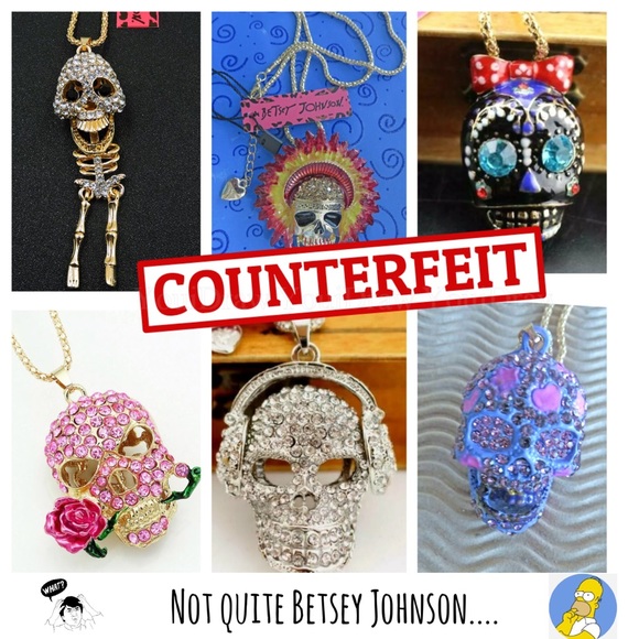 Betsey Johnson Counterfeit Fake Mermaid Skulls Dog - Picture 7 of 8